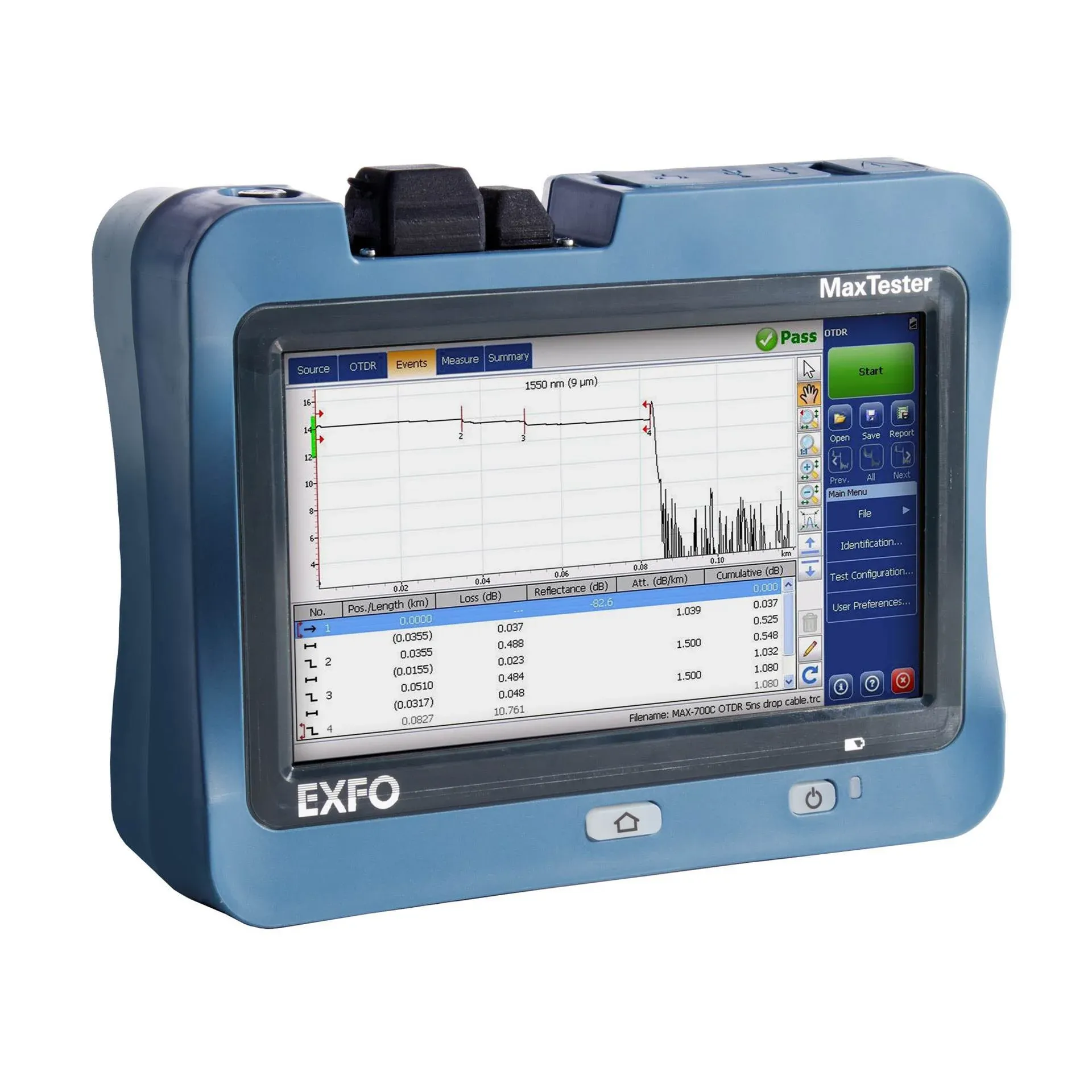 EXFO MaxTester 720D Access OTDR